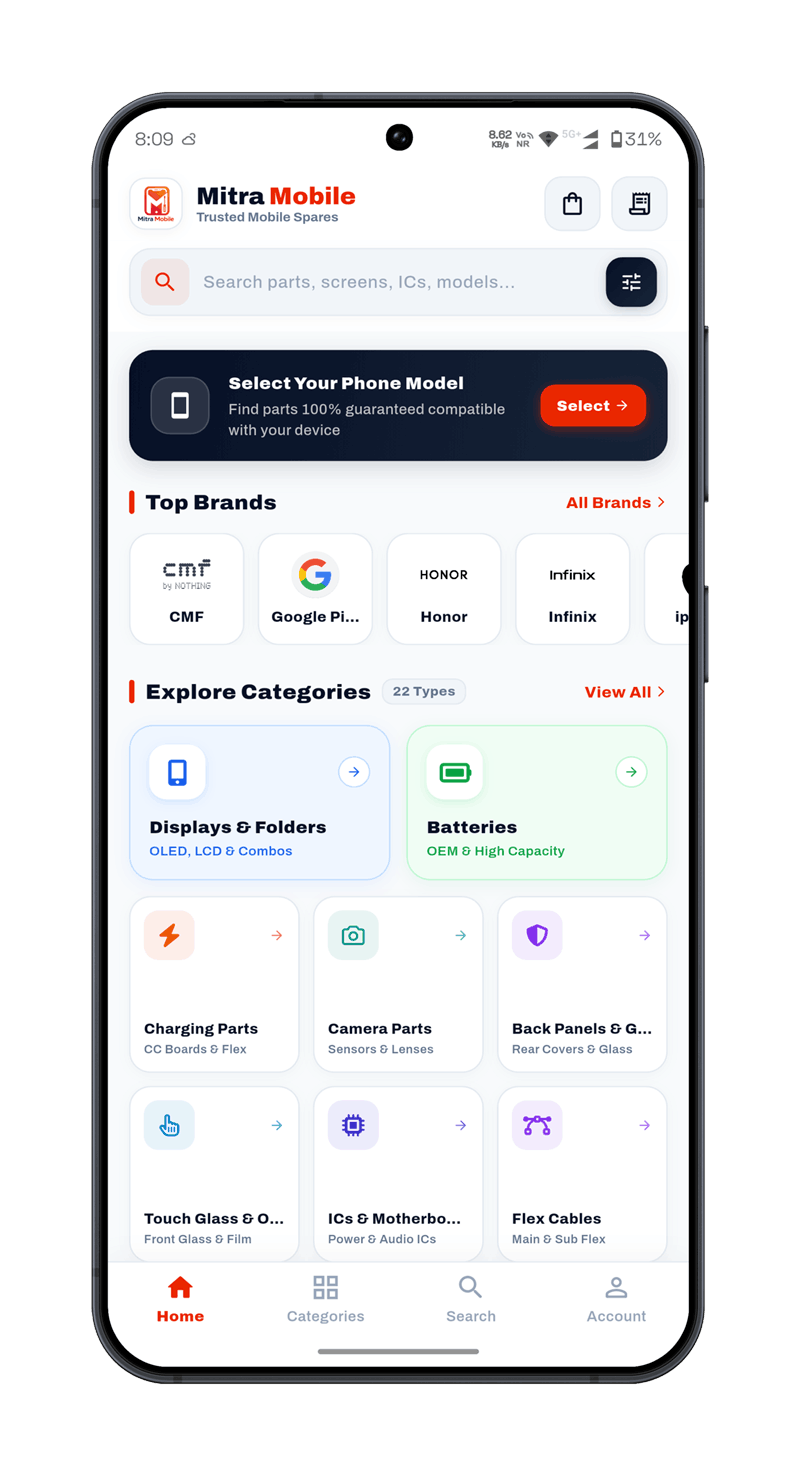 Mitra Mobile App Screen 2