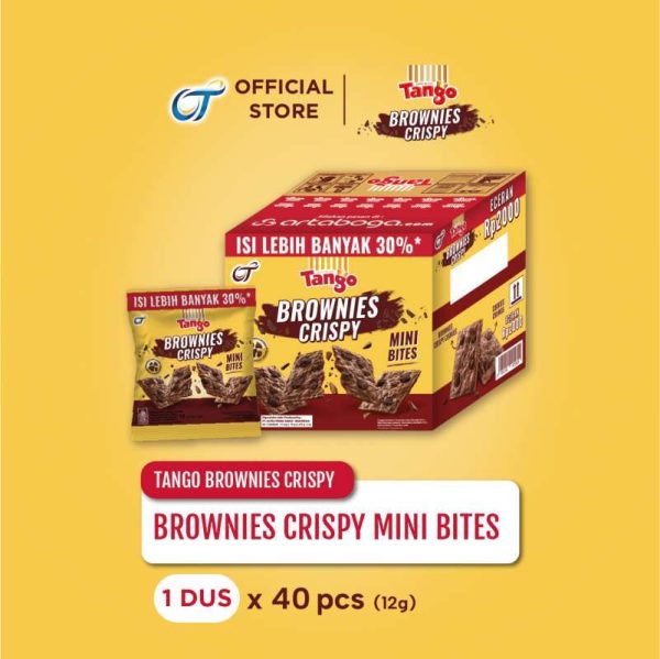 Tango Brownies Crispy [1 Dus isi 4 Renceng] - Image 2