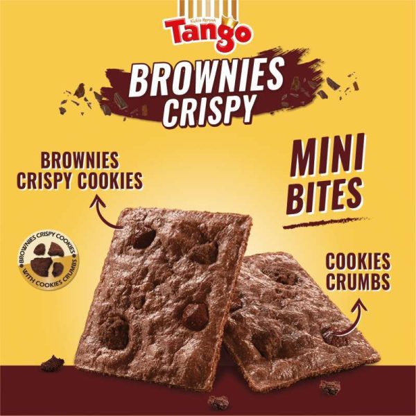 Tango Brownies Crispy [1 Dus isi 4 Renceng]